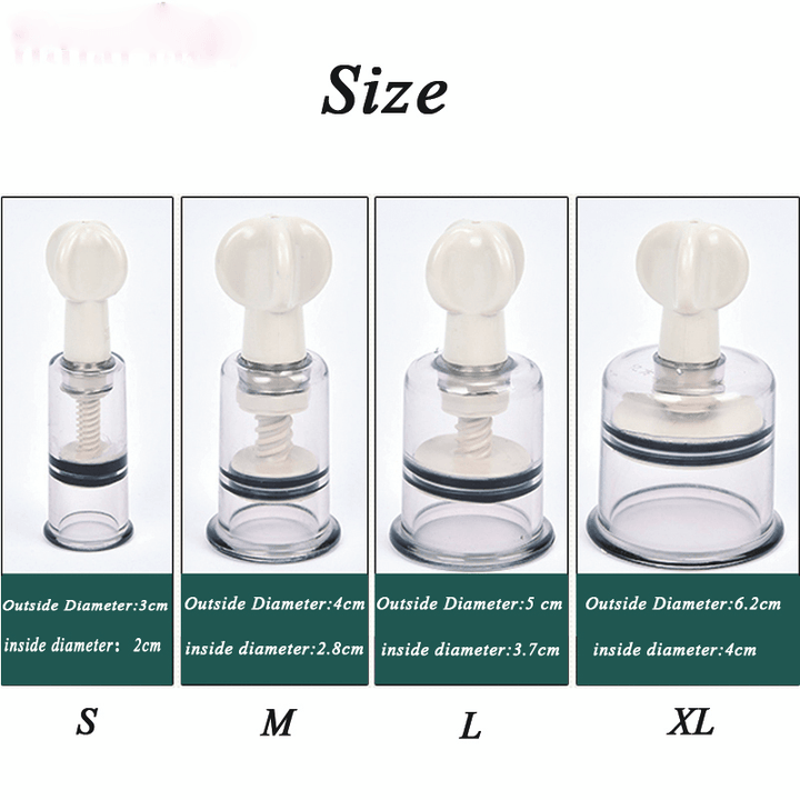 8Pcs Rotating Handle Vacuum Body Massage Cans Muscle Pain Relief Suction Enhancer Anti Cellulite Acupuncture Vacuum Cupping Cups - MRSLM