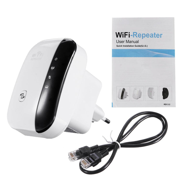 300Mbps Wireless-N Wifi Repeater 2.4G AP Router Signal Booster Extender Amplifier WiFi Extender Repeater US/EU/UK/AU Plug - MRSLM