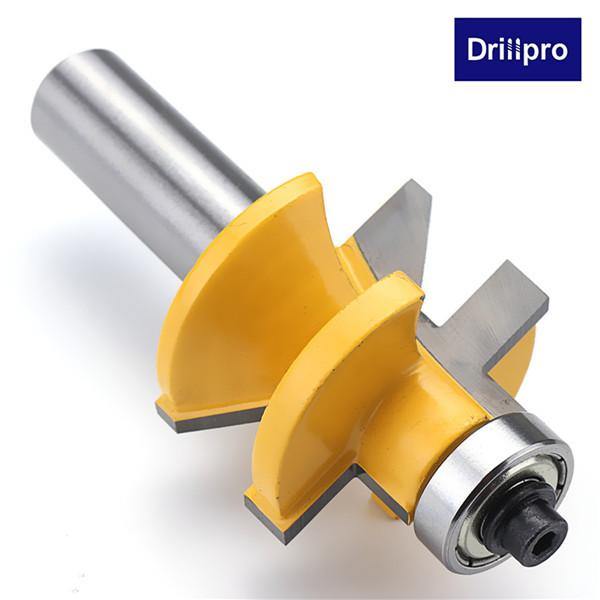 Drillpro RB34 1/2 Inch Shank Matched Tongue Groove V-notch Router Bit - MRSLM