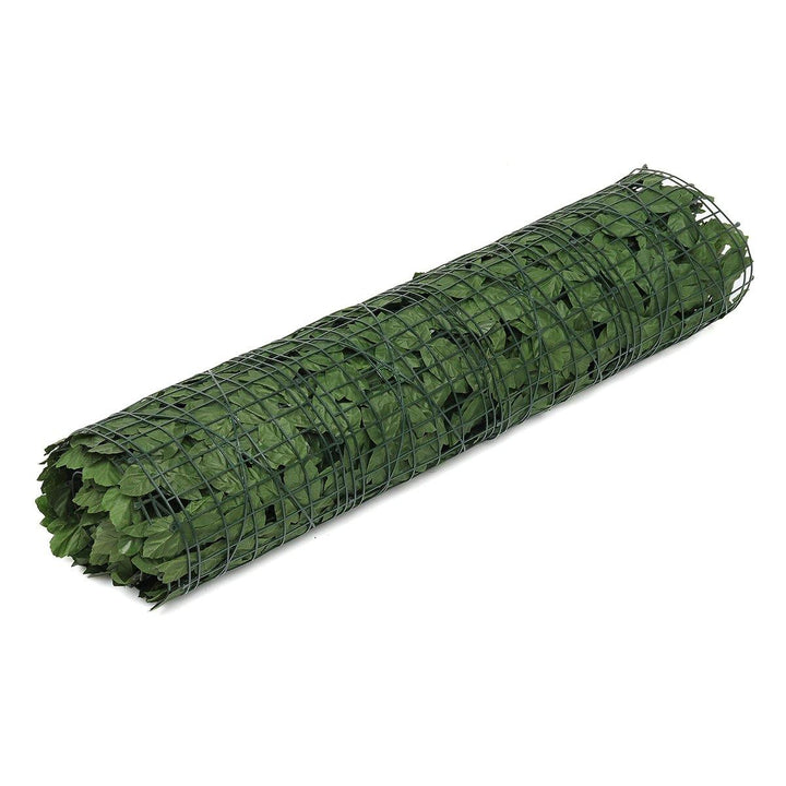 Artificial English Ivy Roll Privacy Screen Hedge Wall Garden Fence Balcony Decorations 3m 1m - MRSLM