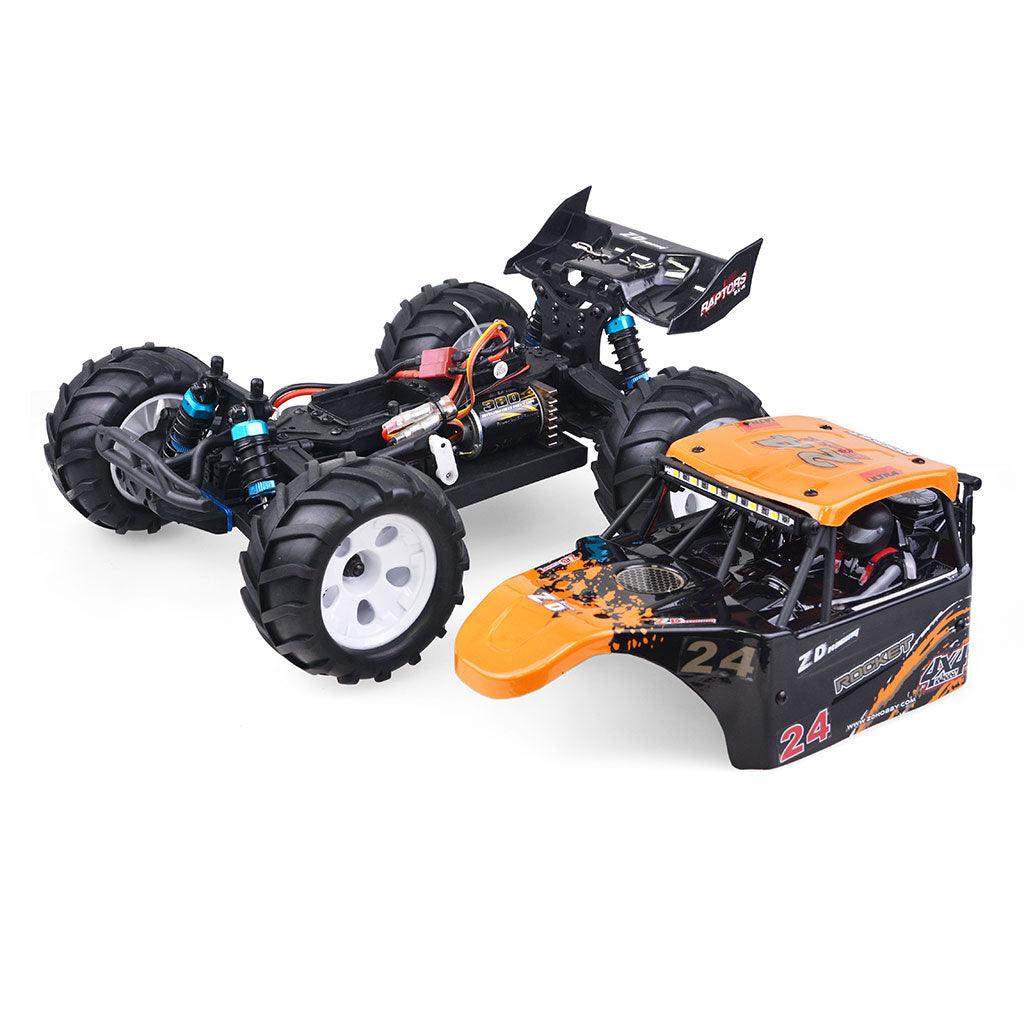 ZD 16427 Racing 1/16 2.4G 4WD Electric Brushled Truck RTR RC Car Vehicle Models - MRSLM