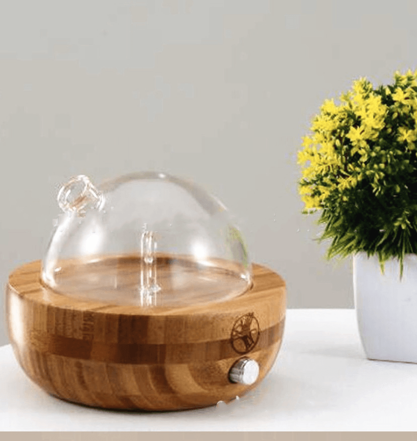Glass Ultrasound Aroma Diffuser Household Ultrasound Humidifier Bedroom Essential Oil Aromatherapy Machine - MRSLM