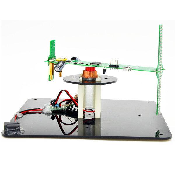 Geekcreit® DIY Biaxial 3D Rotating LED Kit POV Creative Soldering Training Kit - MRSLM