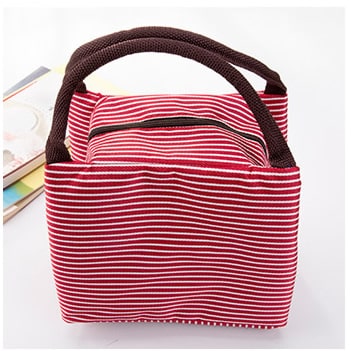 Striped Lunch Bag