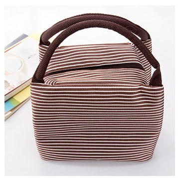 Striped Lunch Bag