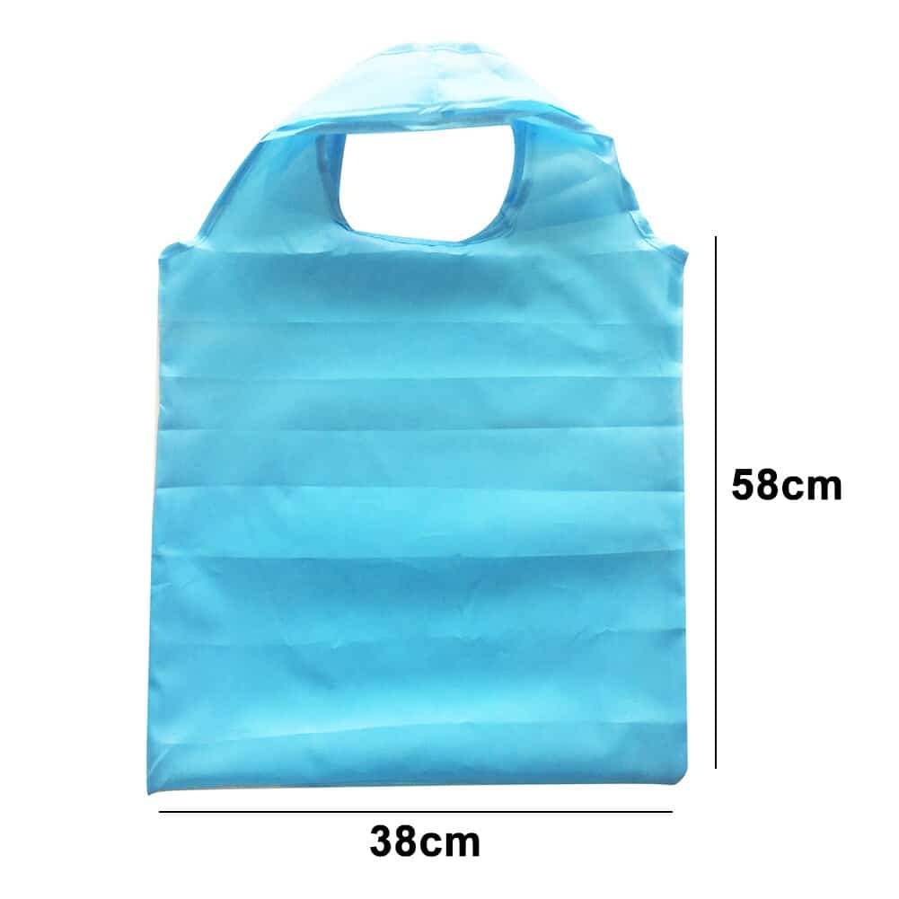Solid Color Foldable Shopping Bag