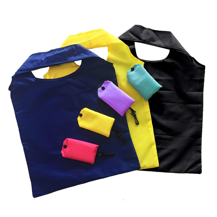 Solid Color Foldable Shopping Bag