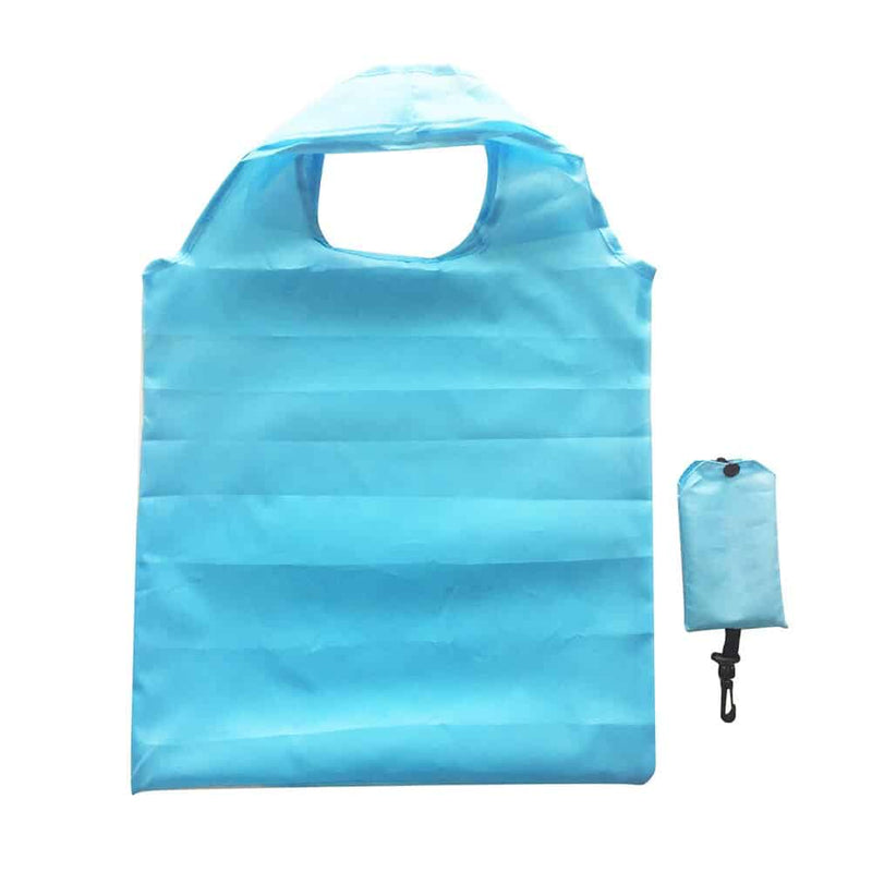 foldable nylon shopping bag, view 12 - MRSLM