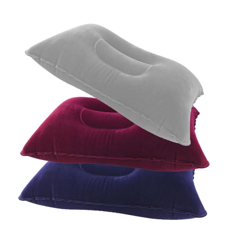 portable inflatable double sided pillow, view 6 - MRSLM