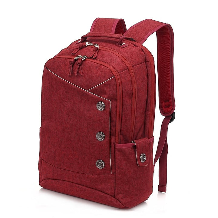 Rivet Detail Laptop Backpack