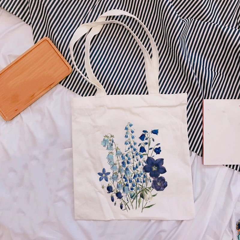 Field Flowers Shopping Bag