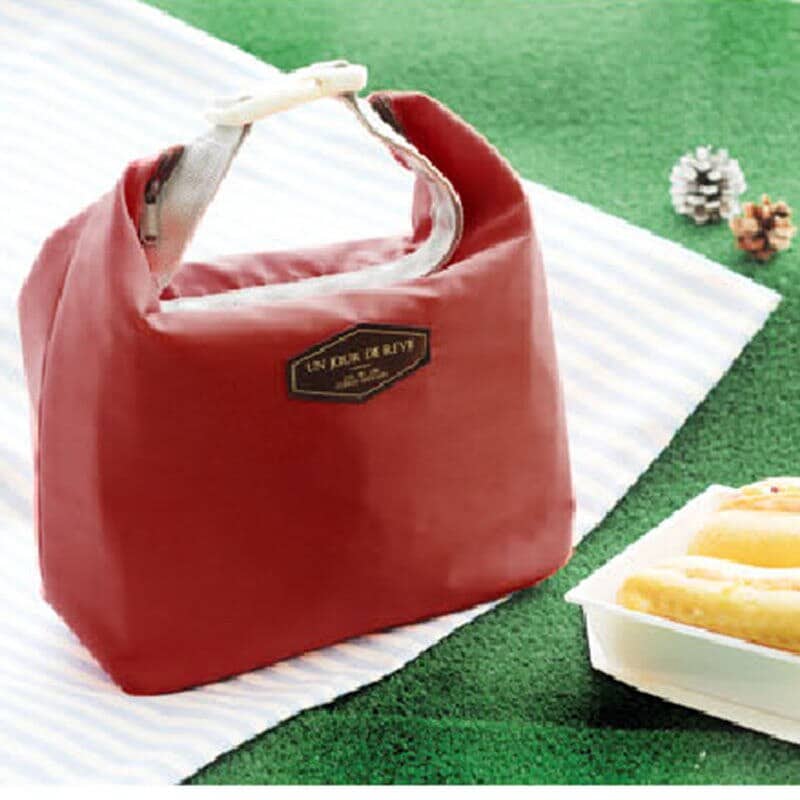 Useful Insulated Waterproof Nylon Lunch Bag