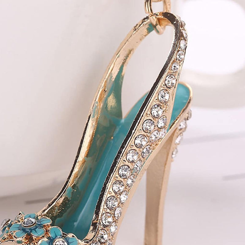 crystal high heel keychain, view 10 - MRSLM