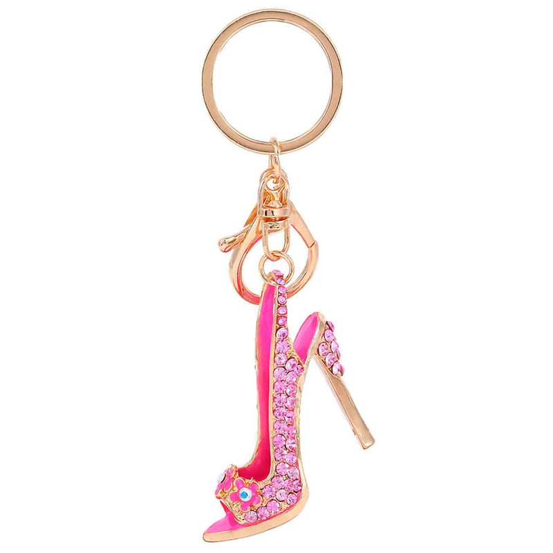 crystal high heel keychain, view 6 - MRSLM