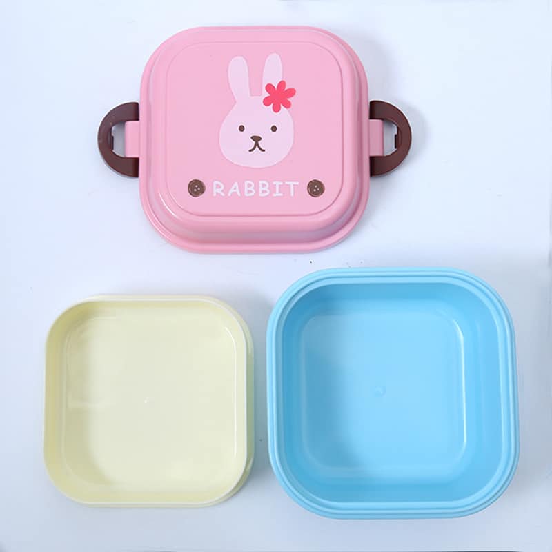 Portable Cartoon Lunch Box for Kids