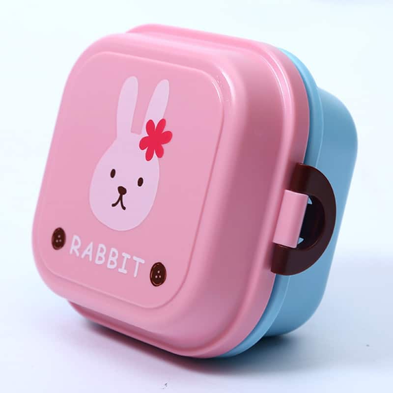 Portable Cartoon Lunch Box for Kids