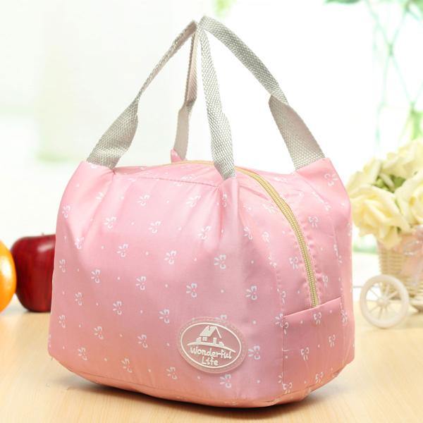 Portable Insulated Lunch Box Storage Bag Travel Picnic Food Container Carry Totes - MRSLM