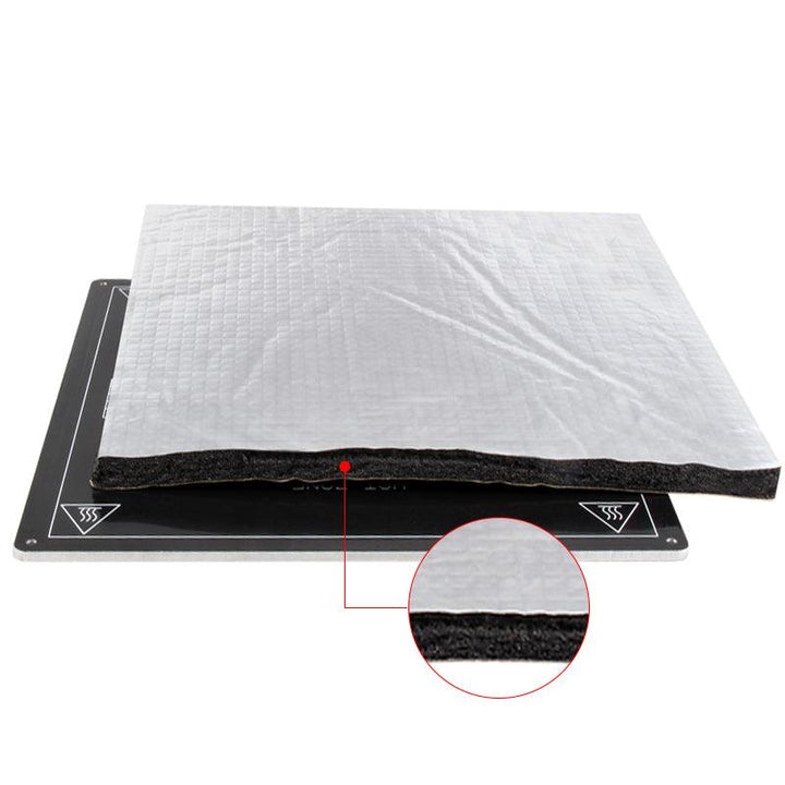 SIMAX3D® Heated Bed Heat Insulation Cotton 200/220/235/310mm Foil Self-adhesive Insulation Cotton for 3D Printer - MRSLM