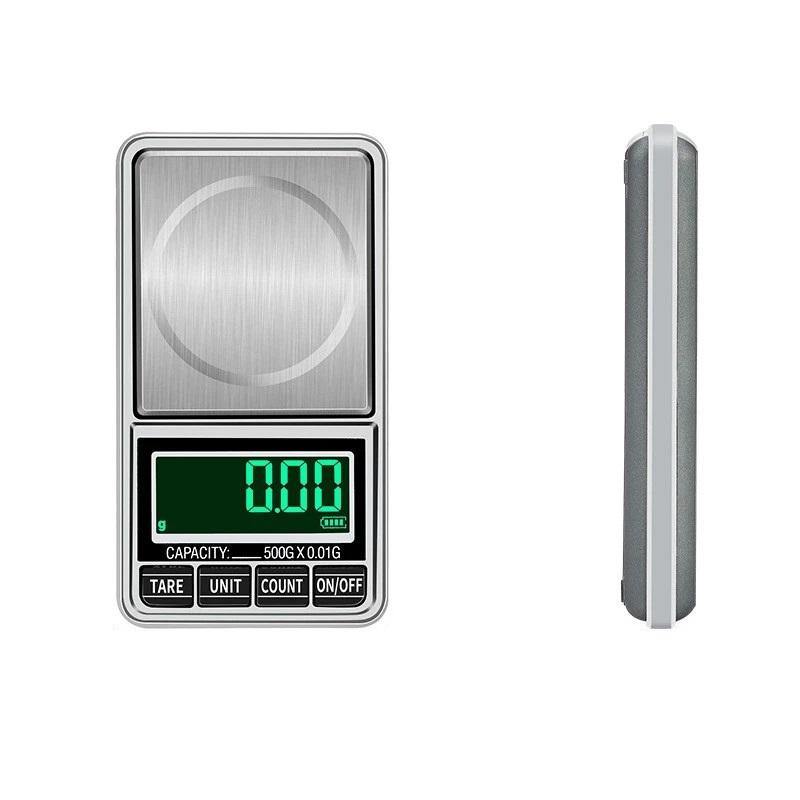 Mini Green Backling 0.01g Pocket Digital Scales for Gold Bijoux Sterling Jewelry Weight Balance Gram Electronic Scale - MRSLM