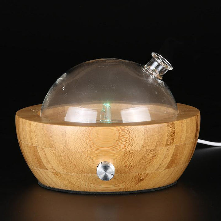 Glass Ultrasound Aroma Diffuser Household Ultrasound Humidifier Bedroom Essential Oil Aromatherapy Machine - MRSLM