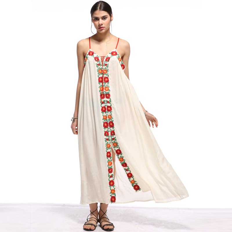 Women's Boho Maxi Cami Dress