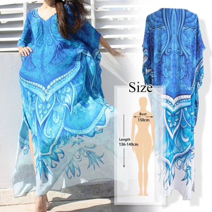 Women's Boho Style Printed Dress