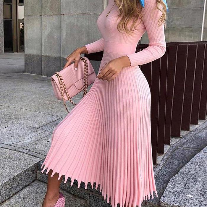 Women's Knitted Long Dress