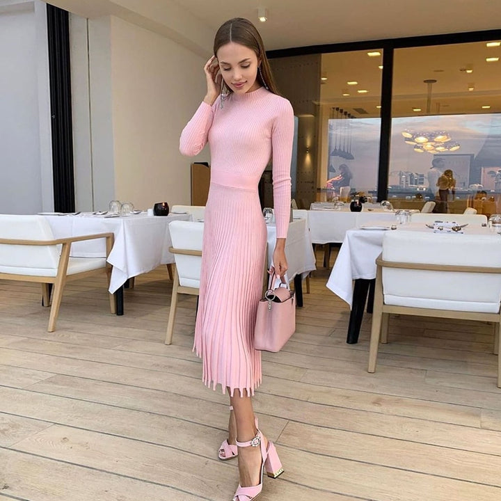 Women's Knitted Long Dress