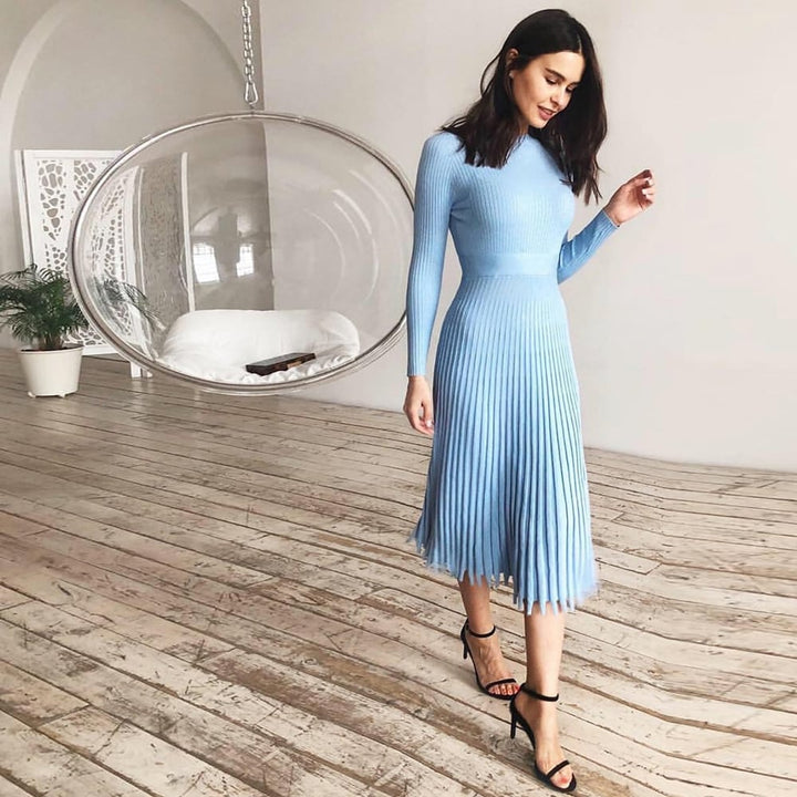 Women's Knitted Long Dress