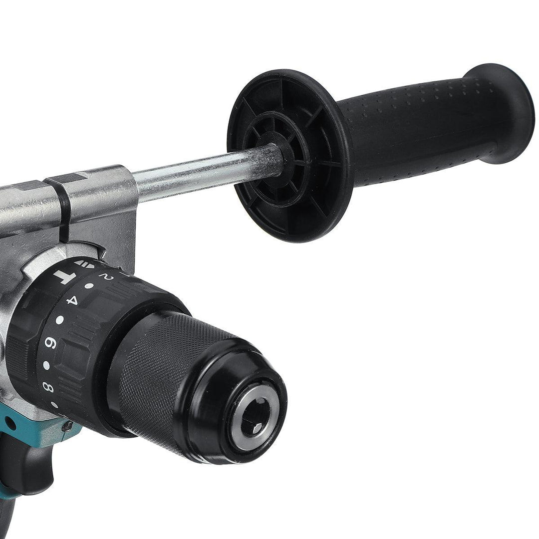Cordless Brushless Hammer Driver Drill With Handle For Makita 18V Battery - MRSLM