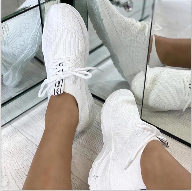 Color Matching Rubber Fashion Casual Shoes - MRSLM