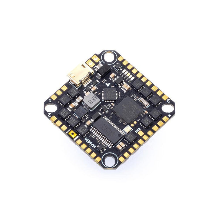 Mamba F411 AIO F4 Flight Controller 25A 4S Blheli_S DSHOT600 Brushless ESC Stack comptaible DJI FPV Air Unit 25.5x25.5mm for Whoop Toothpick RC Drone FPV Racing - MRSLM