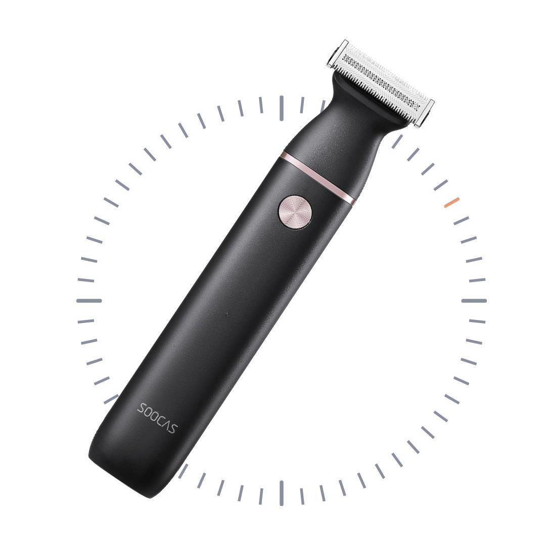 Soocas ET2 Multi-purposed Electric Shaver Hair Eyebrow Styling Trimmer Type-C Rechargeable IPX7 Waterproof 3-blade 40° Swing Razor Wet & Dry Hair Removal Trimming Machine From Xiaomi You Pin - MRSLM