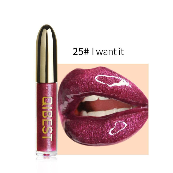 28 Colors Polarized Lip Gloss Long-Lasting Coloring Moisturizing Glass Lip Glaze - MRSLM