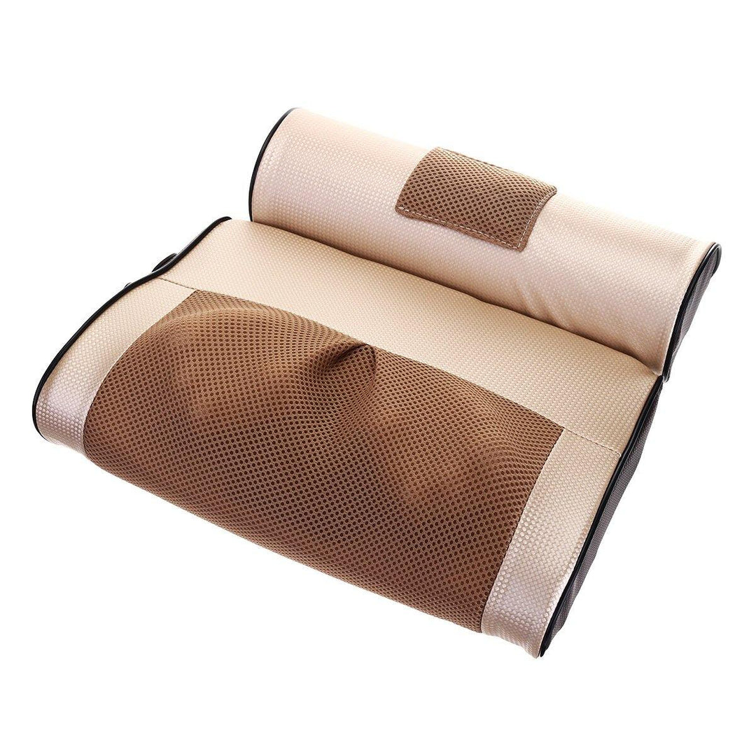 Double 8D Electric Massage Pillow Body Infrared Heating Neck Shoulder Back Pillow Massager - MRSLM