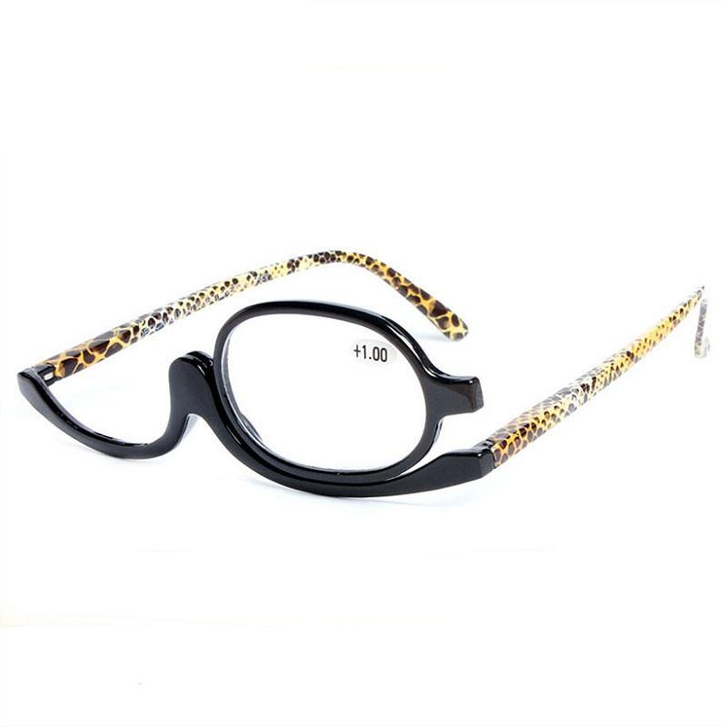 Rotating Makeup Glasses Magnifying Glasses Cosmetic Folding Eyeglasses Tools Kit - MRSLM