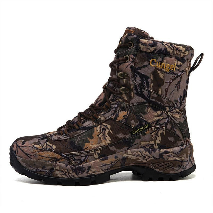 Men's Camouflage Anti-skid Anti-collision All-match High-top Martin Boots - MRSLM