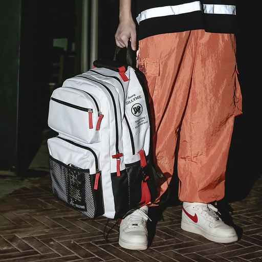 Men's contrast travel backpack - MRSLM