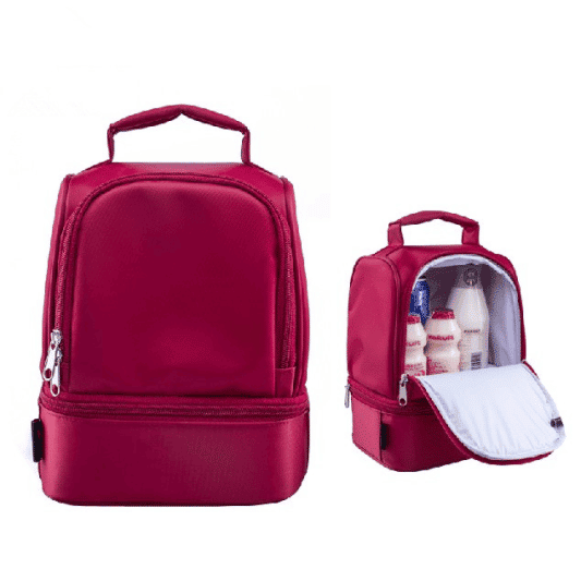 High Quality Convenient Insulated Nylon Lunch Bag
