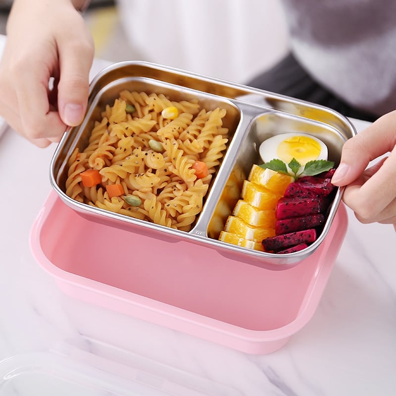 Leakproof Stainless Steel Lunch Box for Kids
