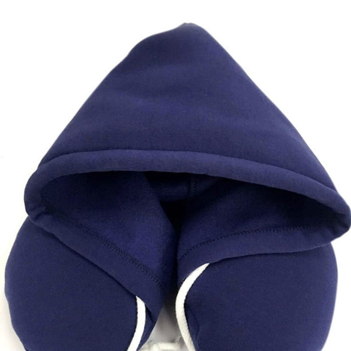 Travel Pillow with Hood