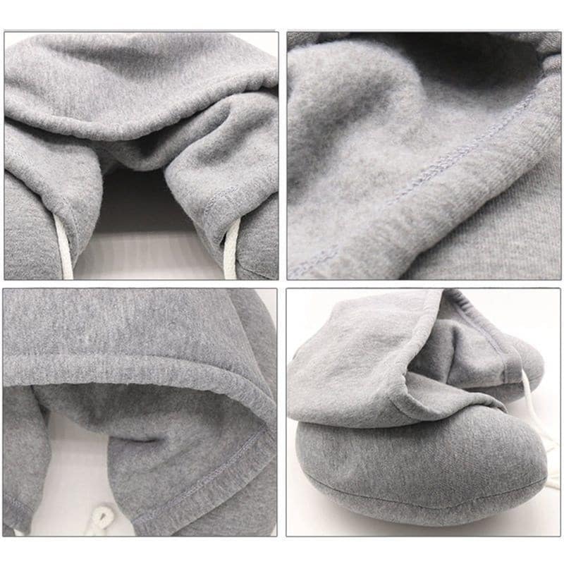 Travel Pillow with Hood