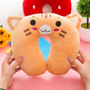 cartoon u-shaped neck pillow, view 4 - MRSLM