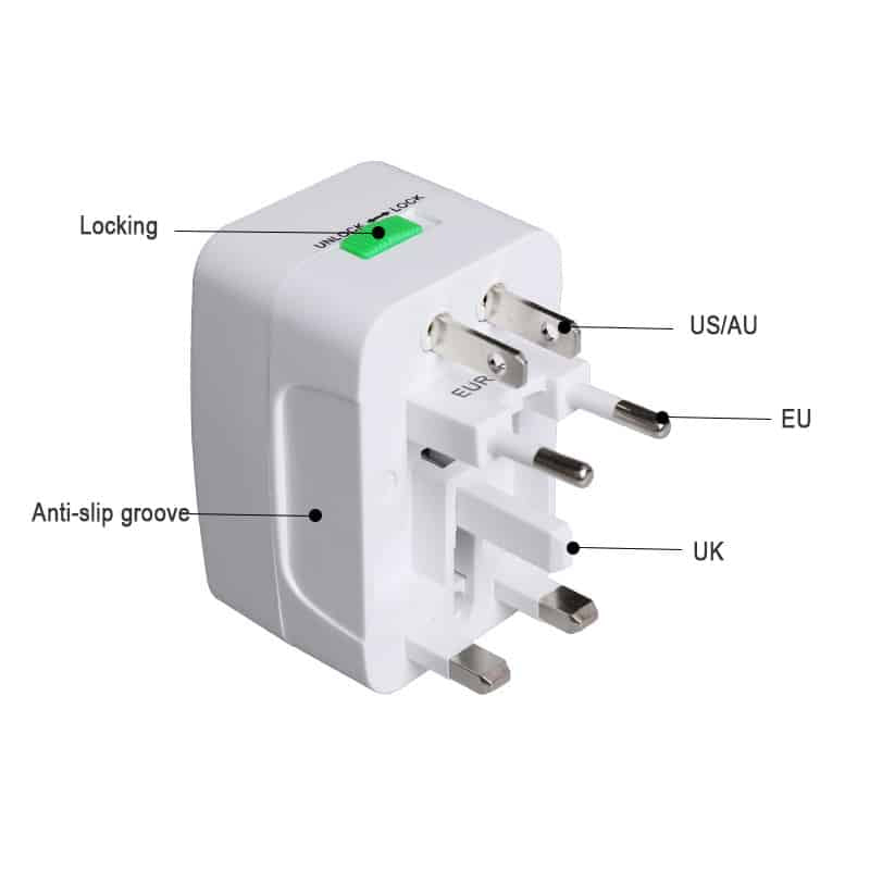 All-In-One International USB Plug Adapter