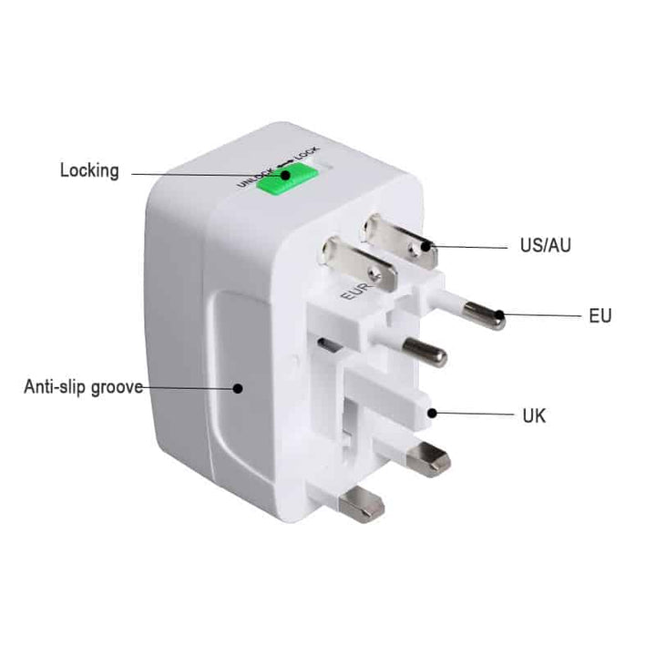 All-In-One International USB Plug Adapter