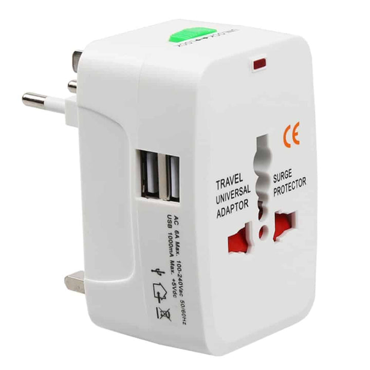 All-In-One International USB Plug Adapter