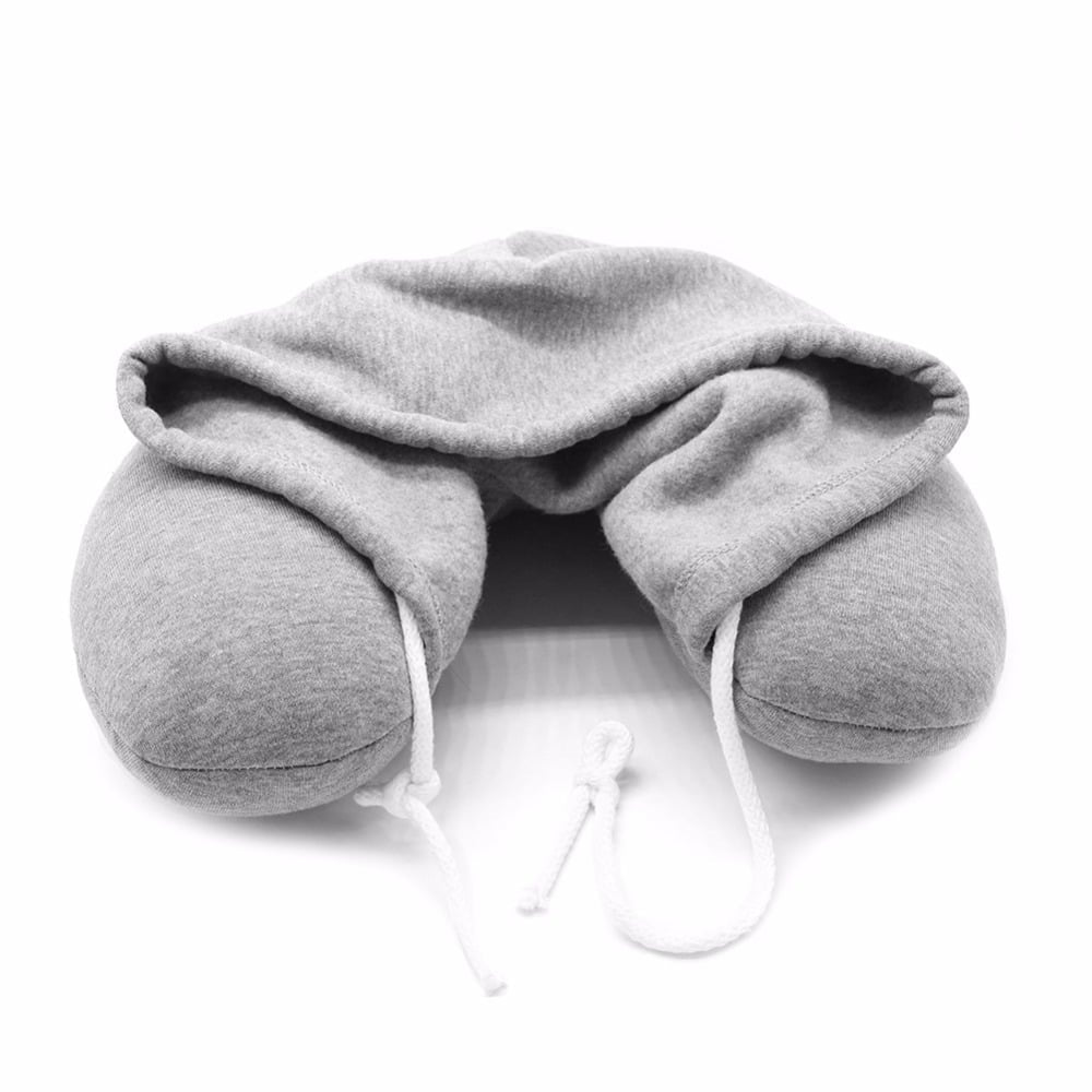 Inflatable Hooded Neck Pillow