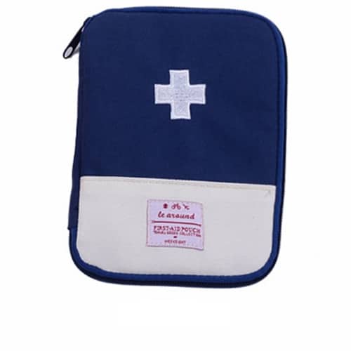 Portable Useful Cross Print First Aid Travel Bag