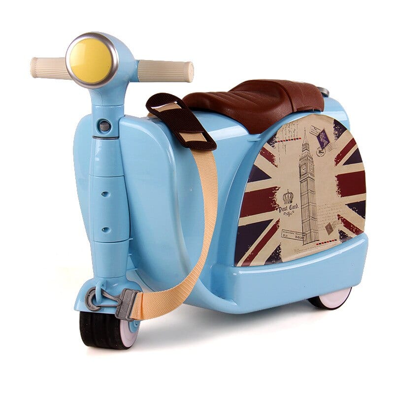 Kid's scooter luggage suitcase, view 6 - MRSLM