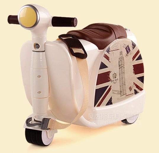 Kid's Scooter Luggage Suitcase